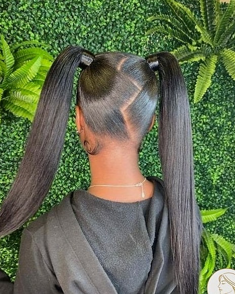Sleek High Ponytail