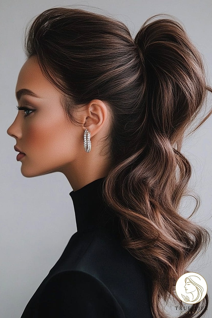 11 Formal Hairstyles For Long Hair Ideas You Need to Try Right Now 4 Sleek High Ponytail