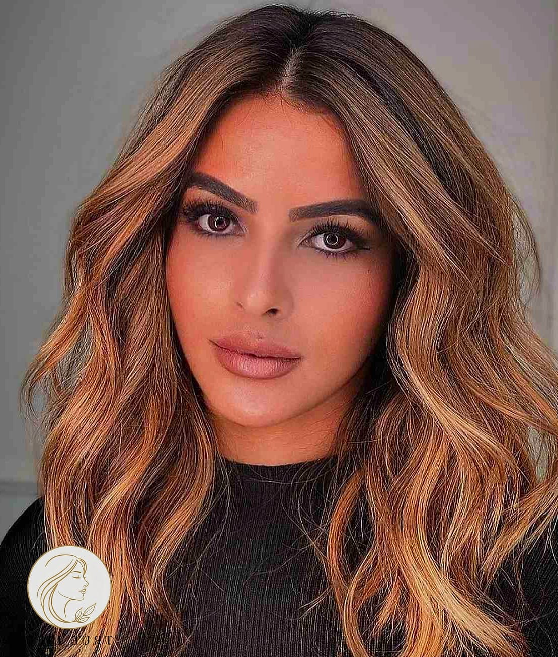 Sleek Middle-Part Blowout