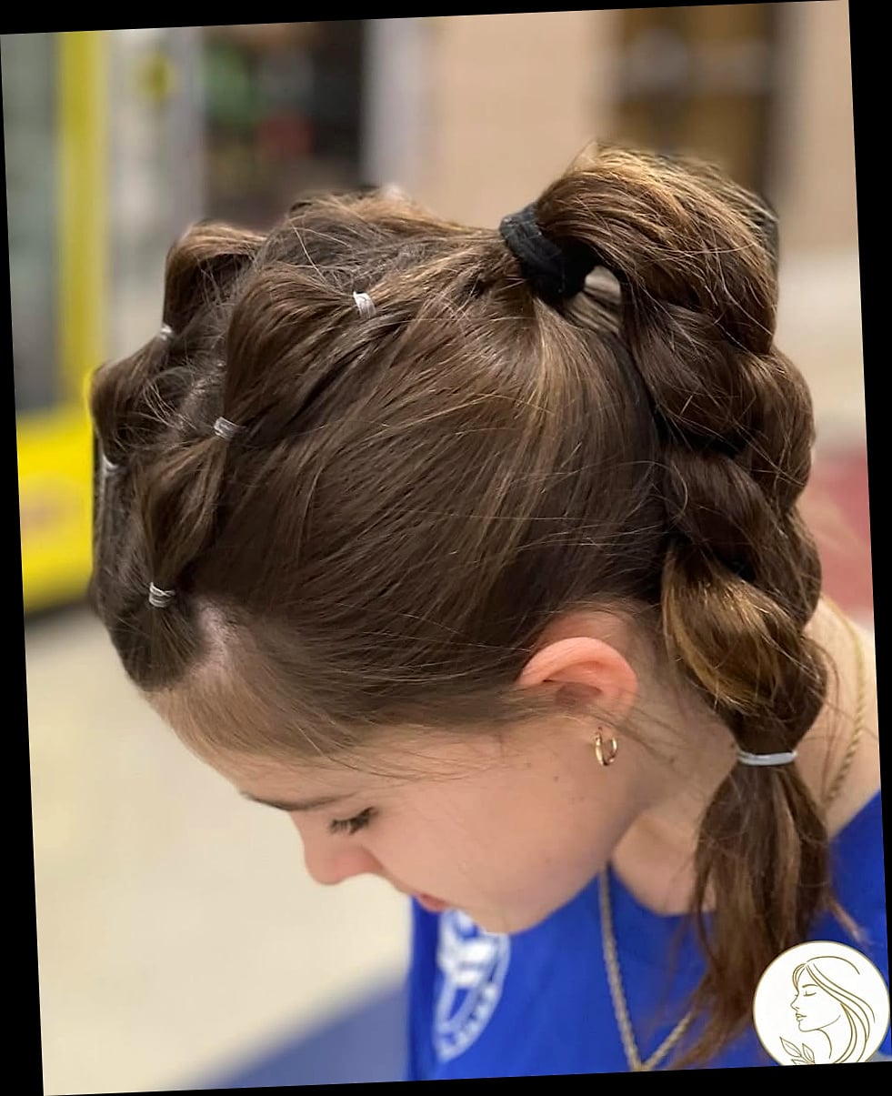 13 Volleyball Hairstyles For Short Hair That Are Actually Easy to DIY 6 The Slicked-Back Look