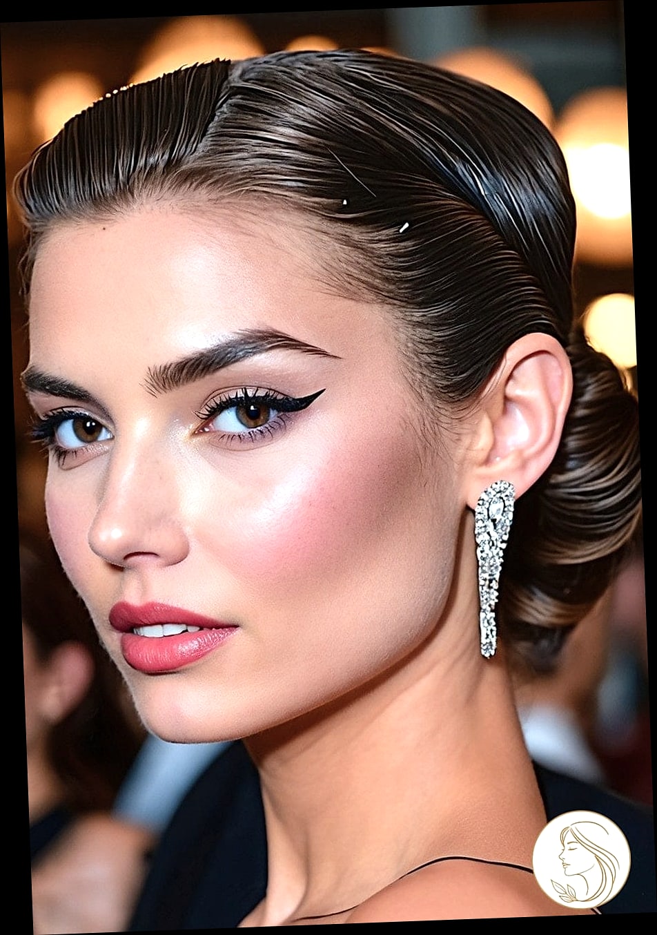Slicked-Back Bun