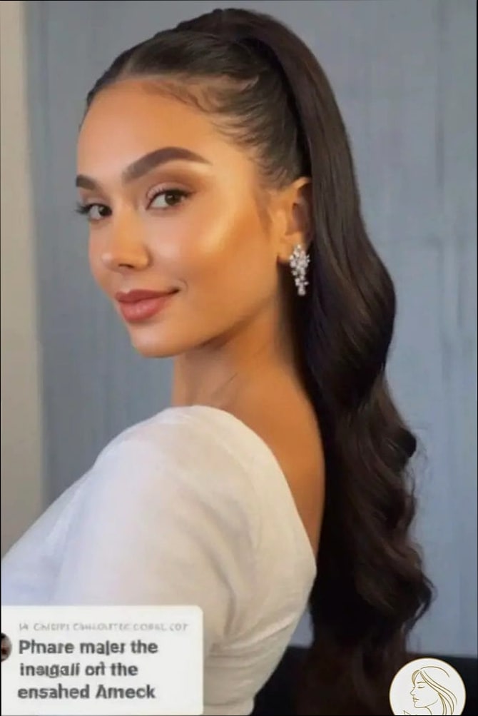 Slicked-Back Bob