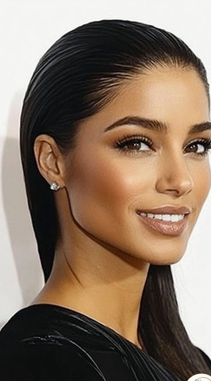 9 Short Afro Hairstyles That Work on Every Hair Length 10 The Slicked-Back Ponytail