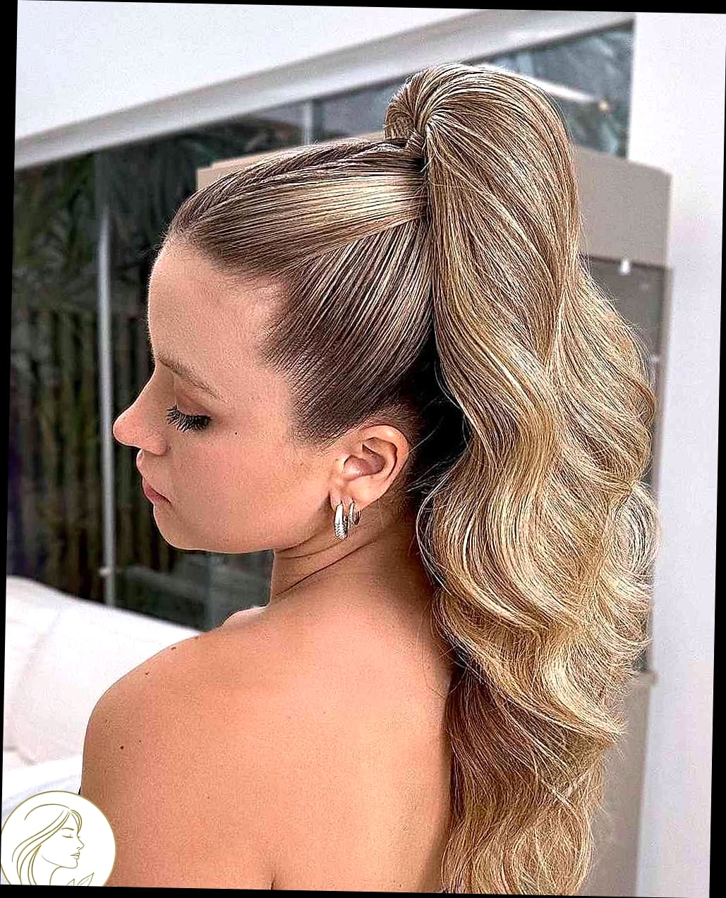 The Slicked-Back Bob