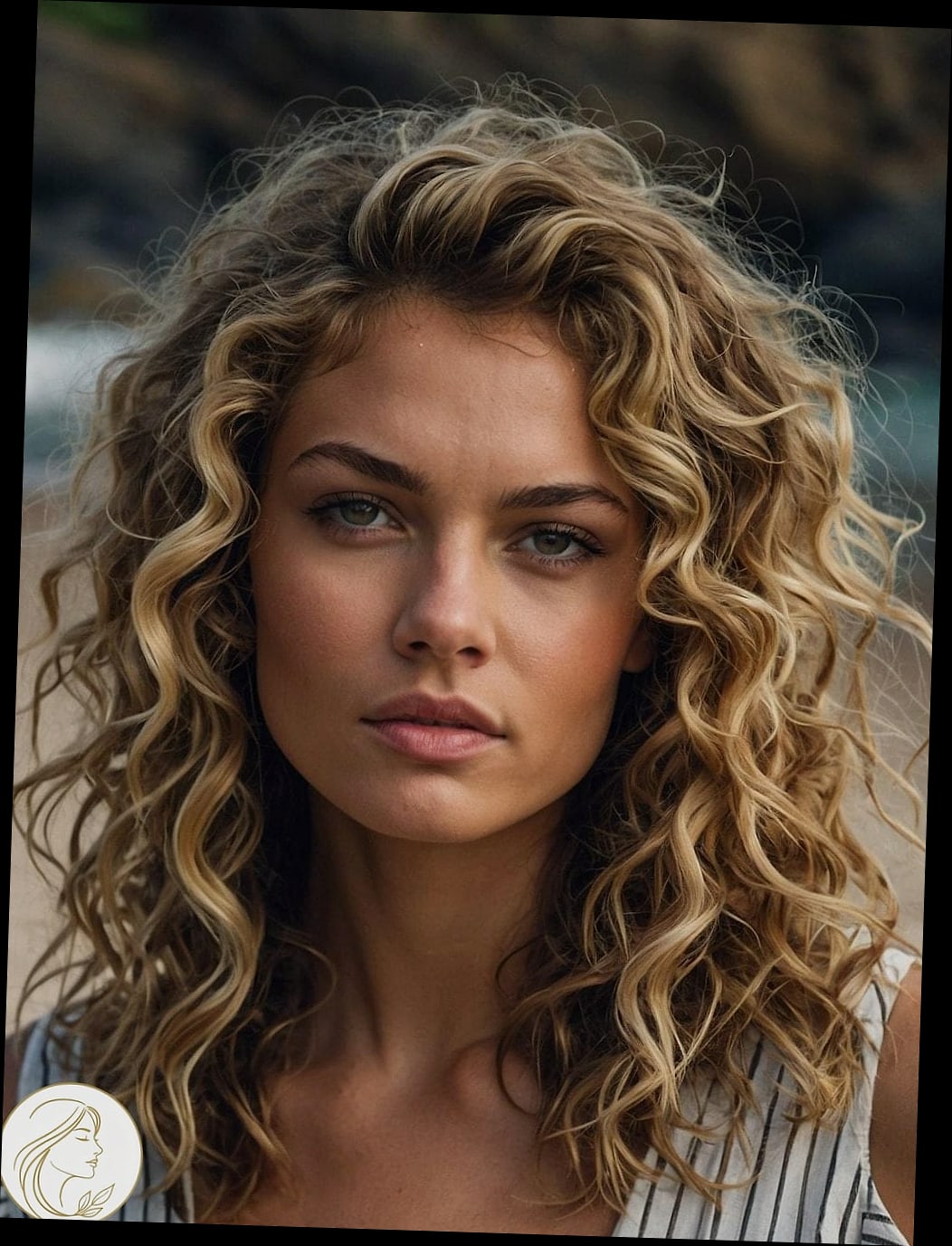 30 Hairstyles For Short Curly Hair for the Ultimate Glow Up 3 Soft Beach Waves