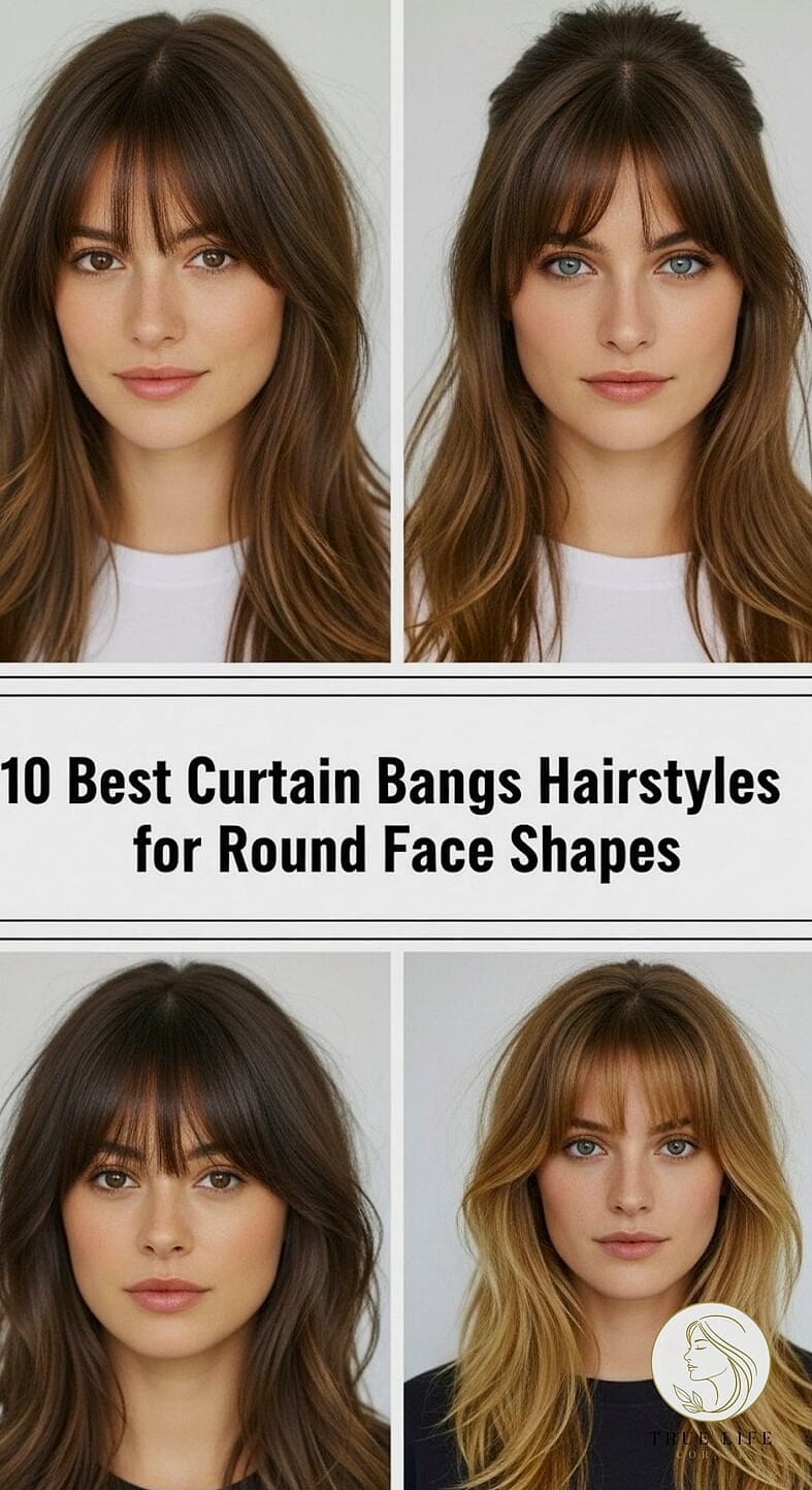 Soft Curtain Bang Bob