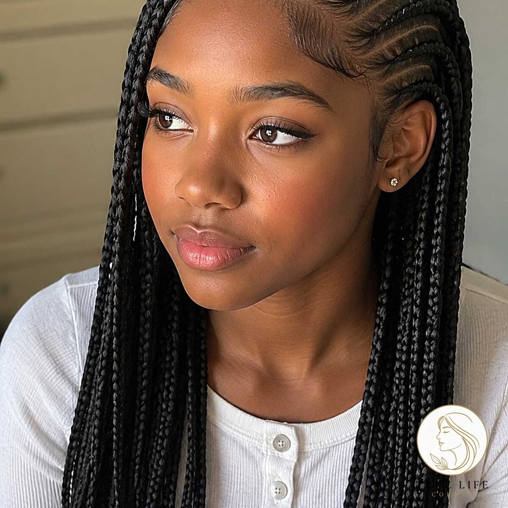 Soft Side-Swept Curls