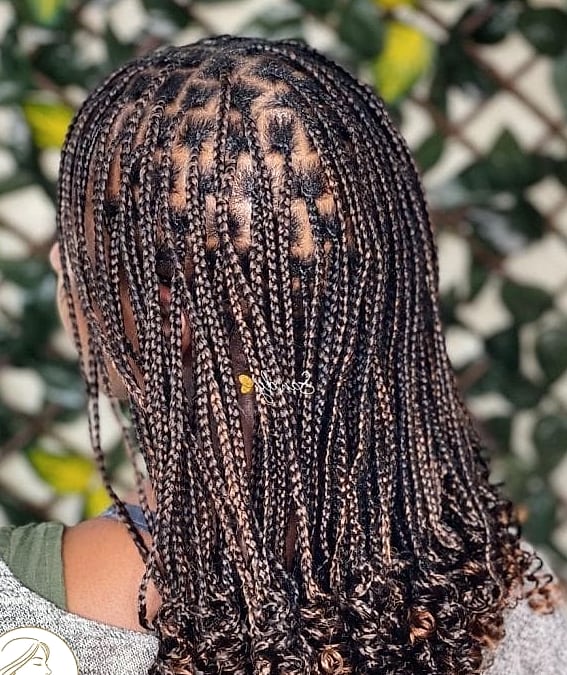 Stunning Knotless Braids with Beads Ideas for Black Women