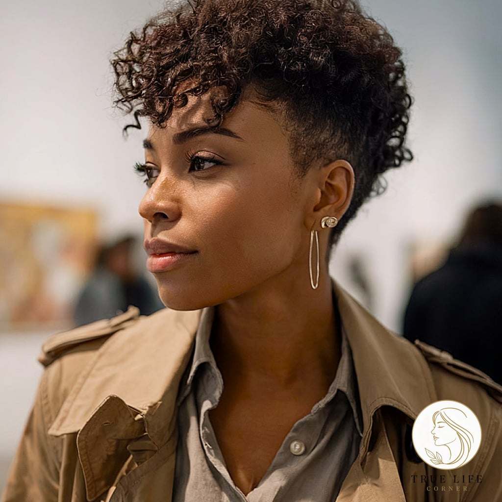 18 Easy 4C Hairstyles Short That Are Both Cute and Low Maintenance 5 TaperMuse Haircut