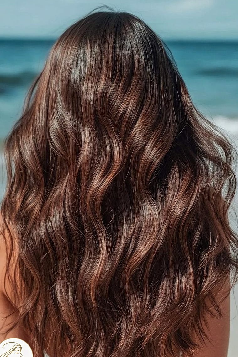 Textured Beach Waves