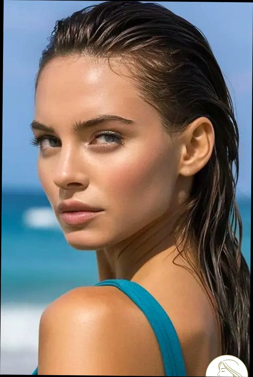 Textured Beach Waves