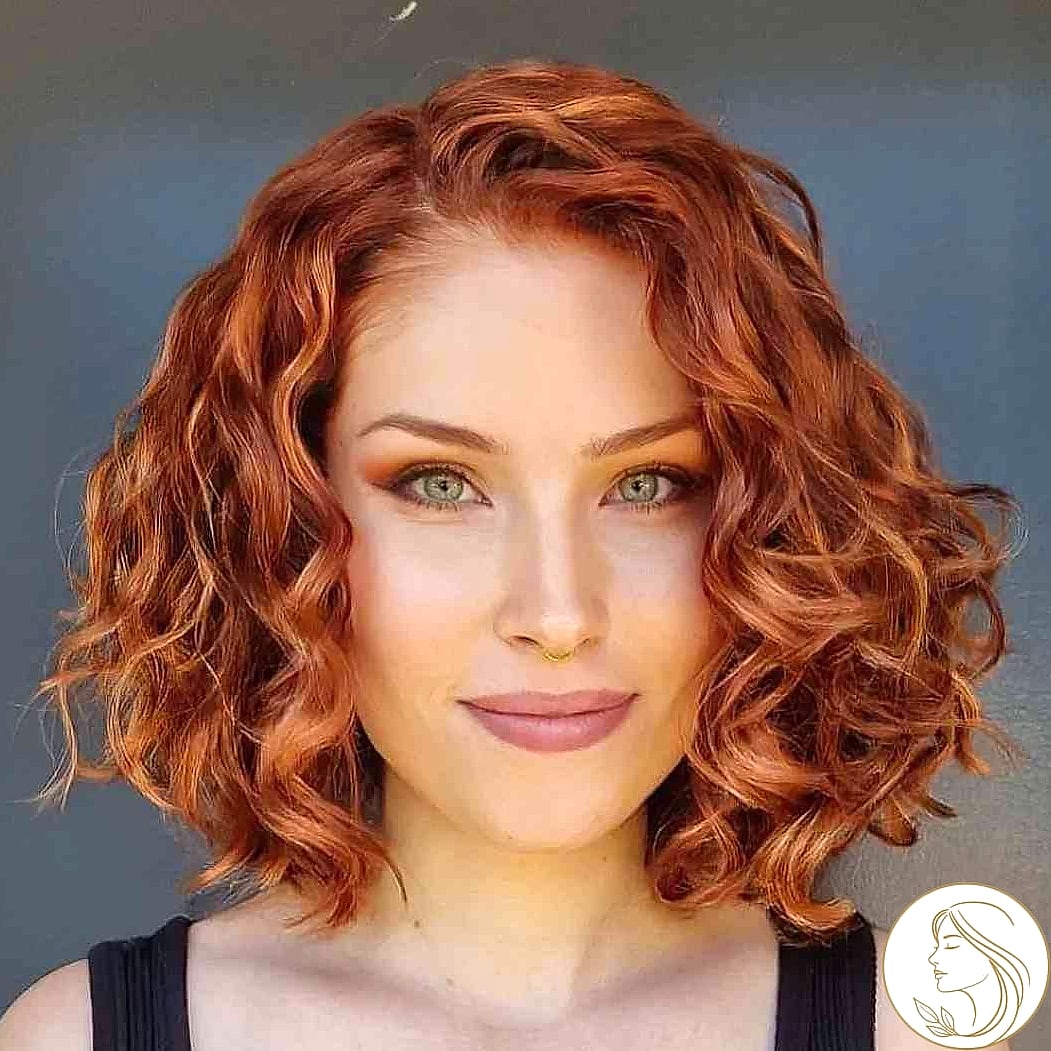 30 Hairstyles For Short Curly Hair for the Ultimate Glow Up 7 The Textured Bob