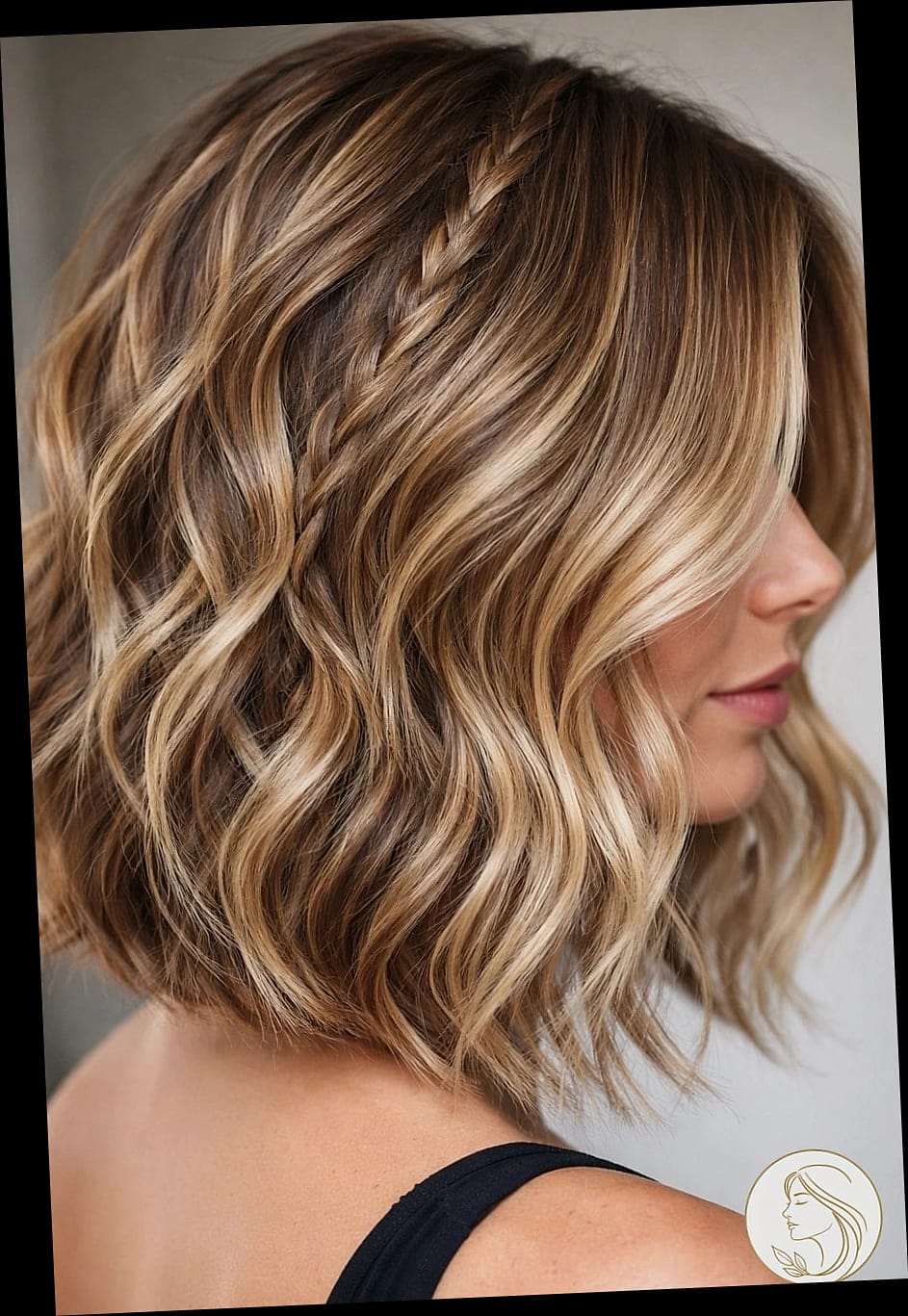 18 Braided Hairstyles For Short Hair to Show Your Stylist ASAP 10 Textured Lob with Layers