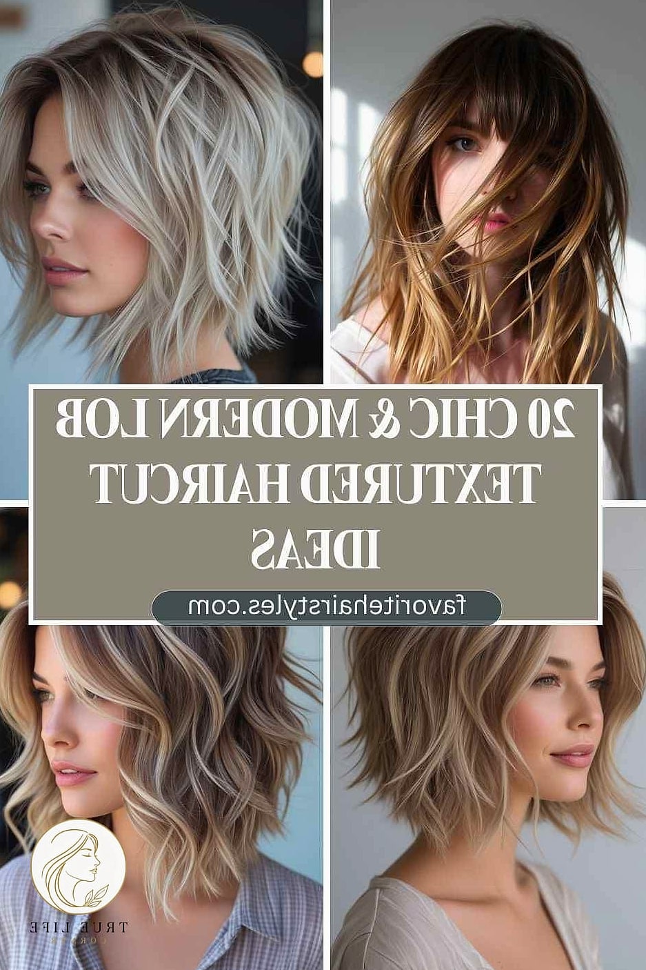 Textured Lob with Choppy Ends