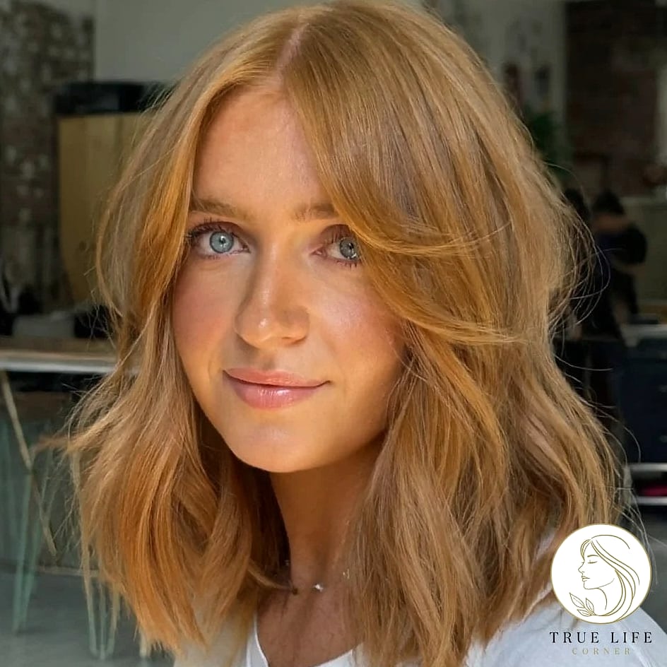 Textured Lob With Balayage