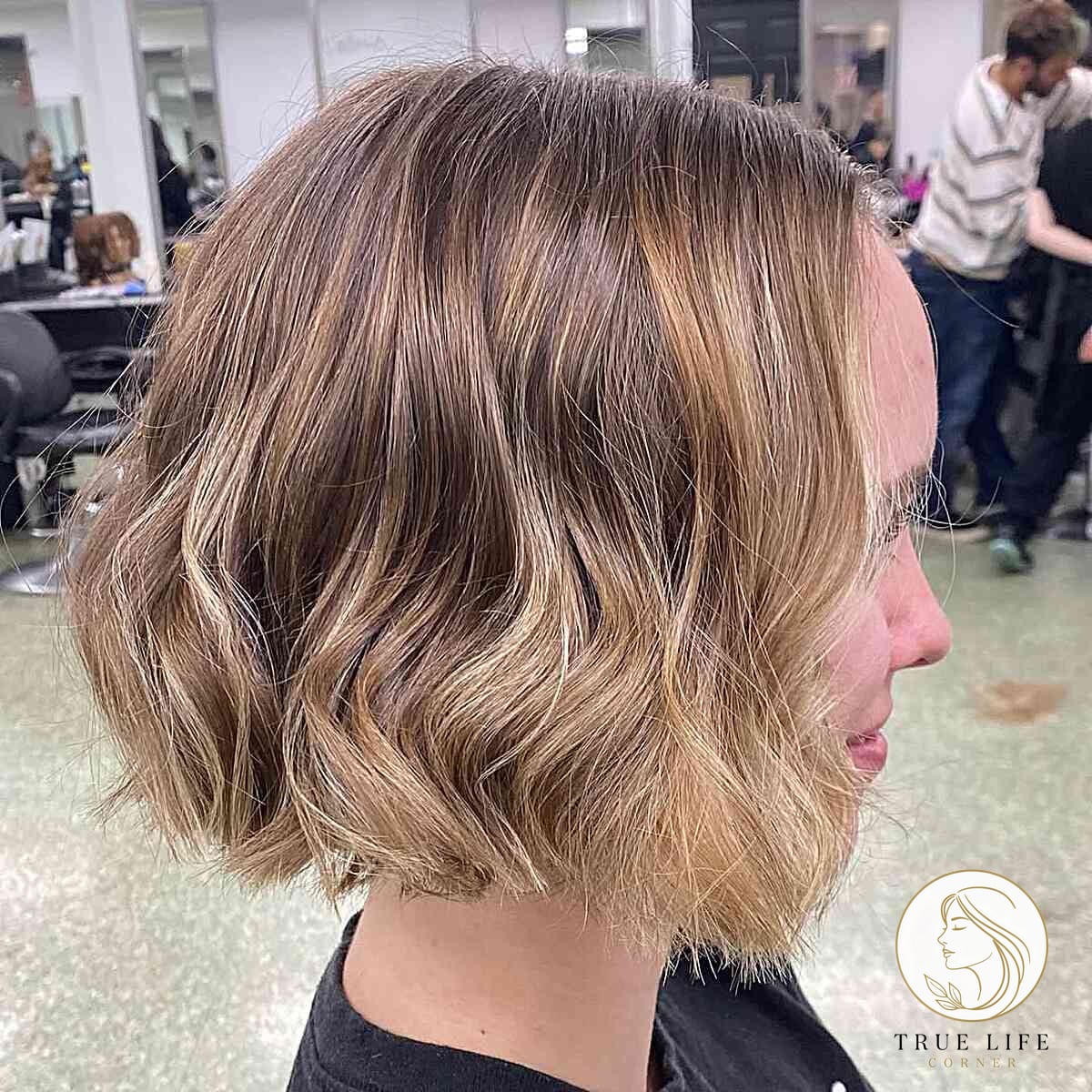 Textured Short Beach Waves