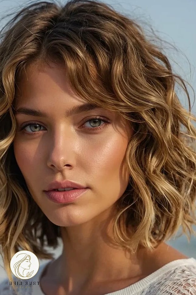 Tousled Bob with Undone Texture