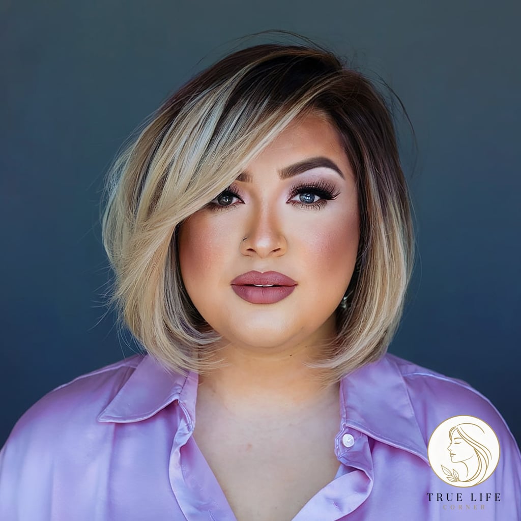 Trendy Short Haircuts for Round Faces