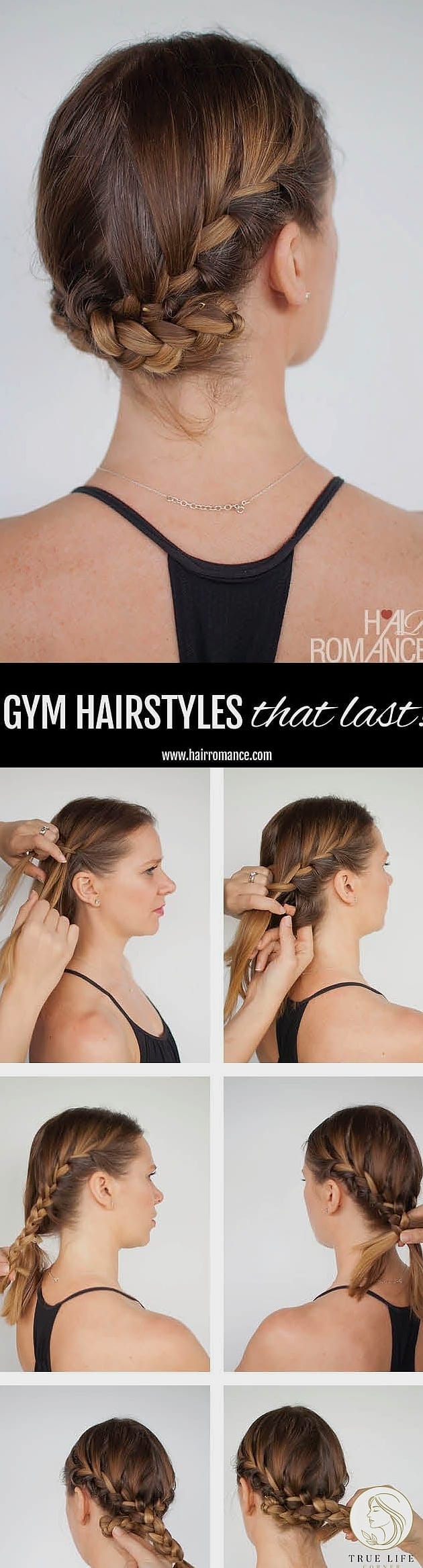 27 Gym Hairstyles For Long Hair Inspo That's Giving Us Everything 22 Twin French Braids