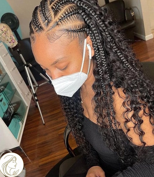 18 Braided Hairstyles For Short Hair to Show Your Stylist ASAP 9 Twisted Half-Up Style