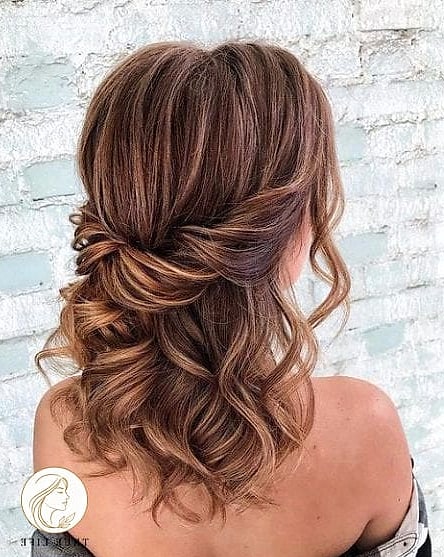 Twisted Half-Up With a Claw Clip