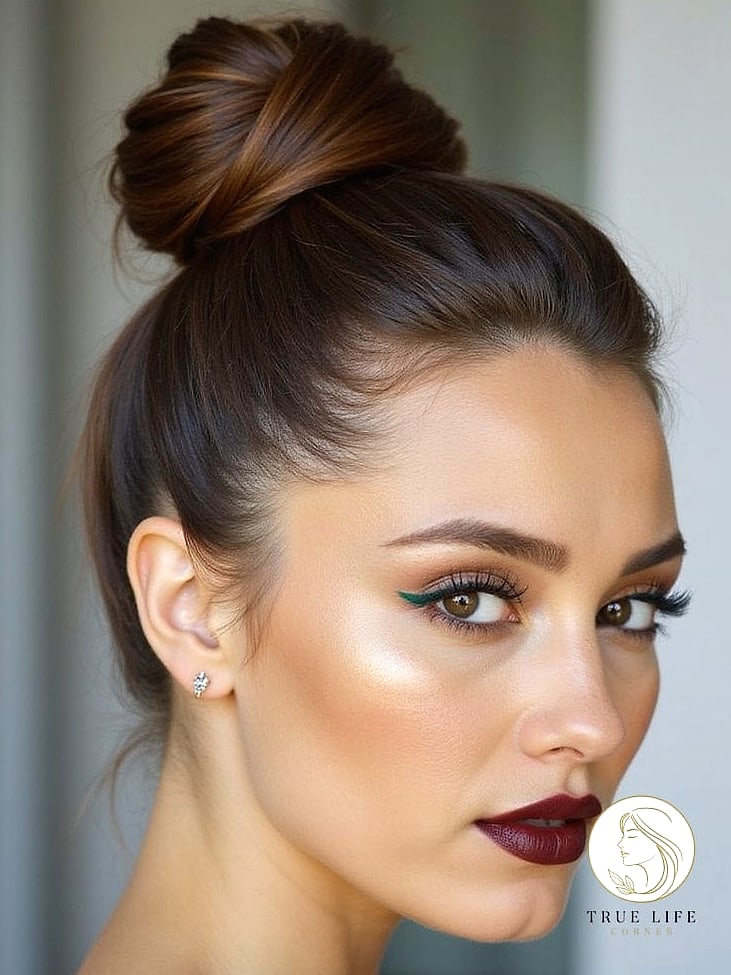 15 Work Hairstyles For Long Hair Looks That Will Seriously Inspire You 16 Voluminous High Bun