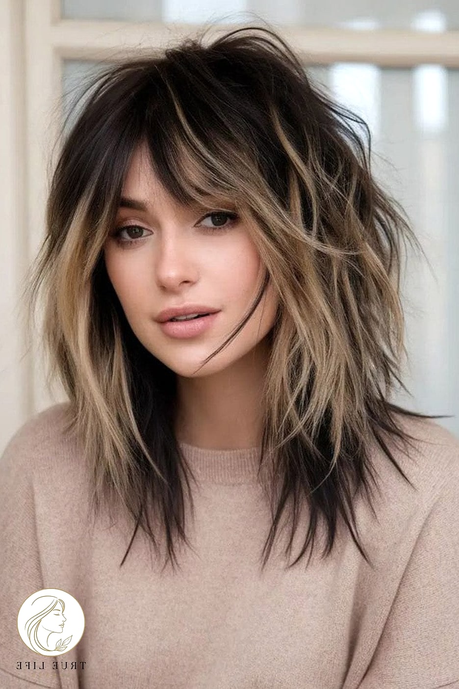 Wolf Cut for Medium Hair