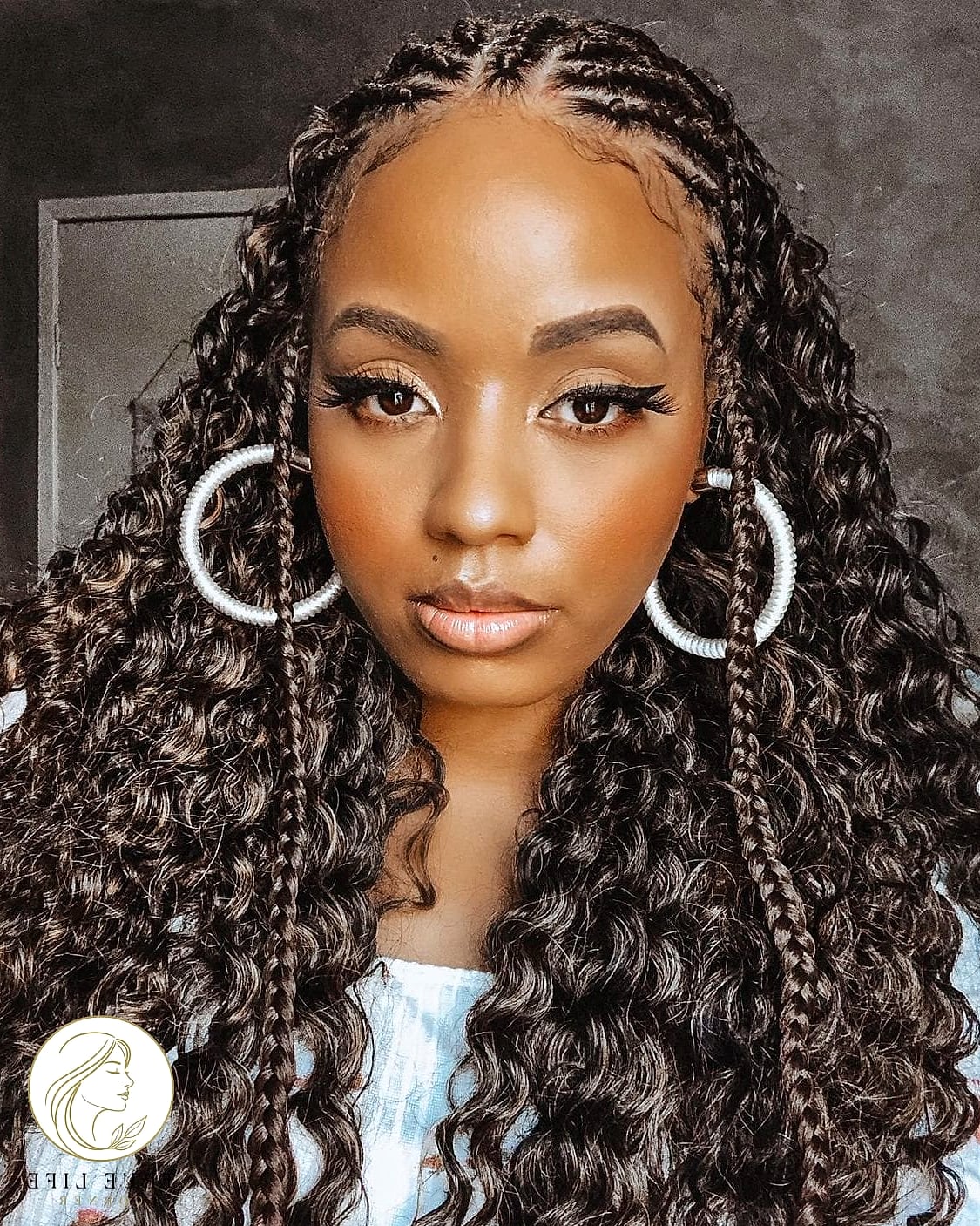 18 Easy Long Hairstyles for the Ultimate Glow Up 12 Boho Braided Half-Up with Twists