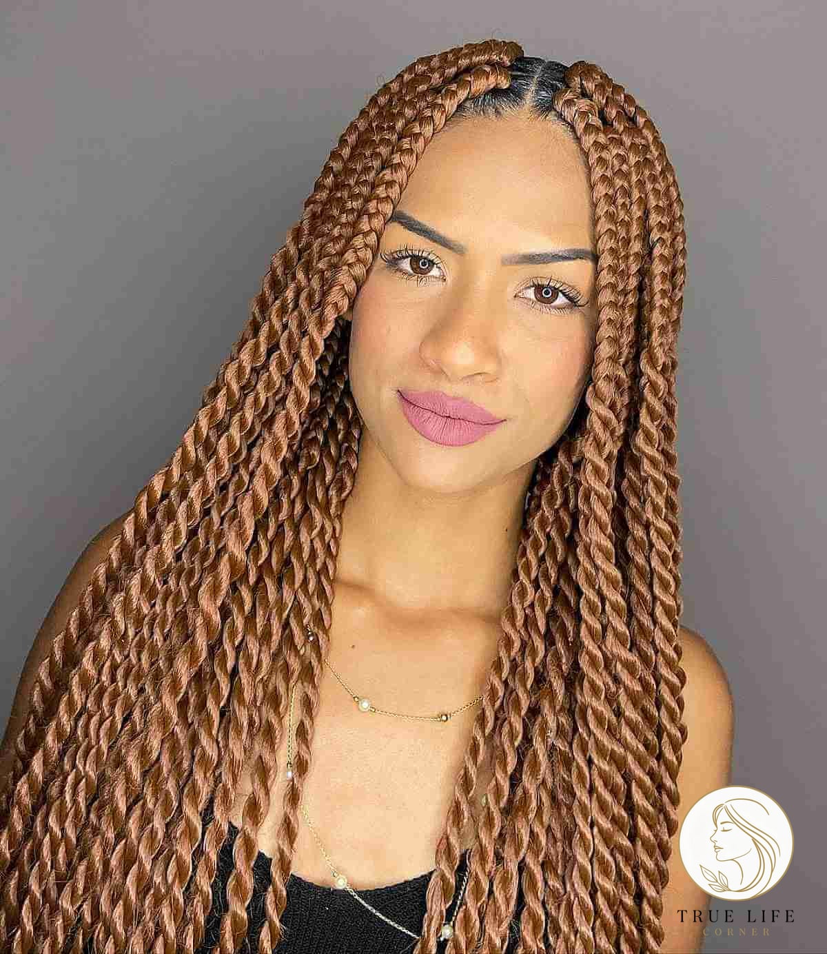 22 Twist Braid Hairstyles to Save Before They Blow Up 14 Box-Braided Jumbo Twists