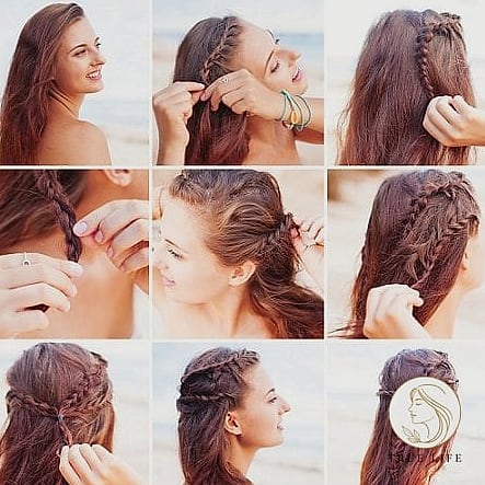27 Beautiful Braid Hairstyles That Are Actually Easy to DIY 23 Braided Bangs