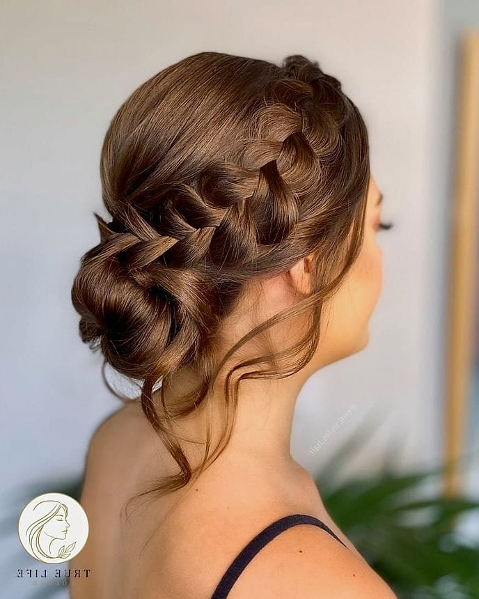 Braided Low Bun