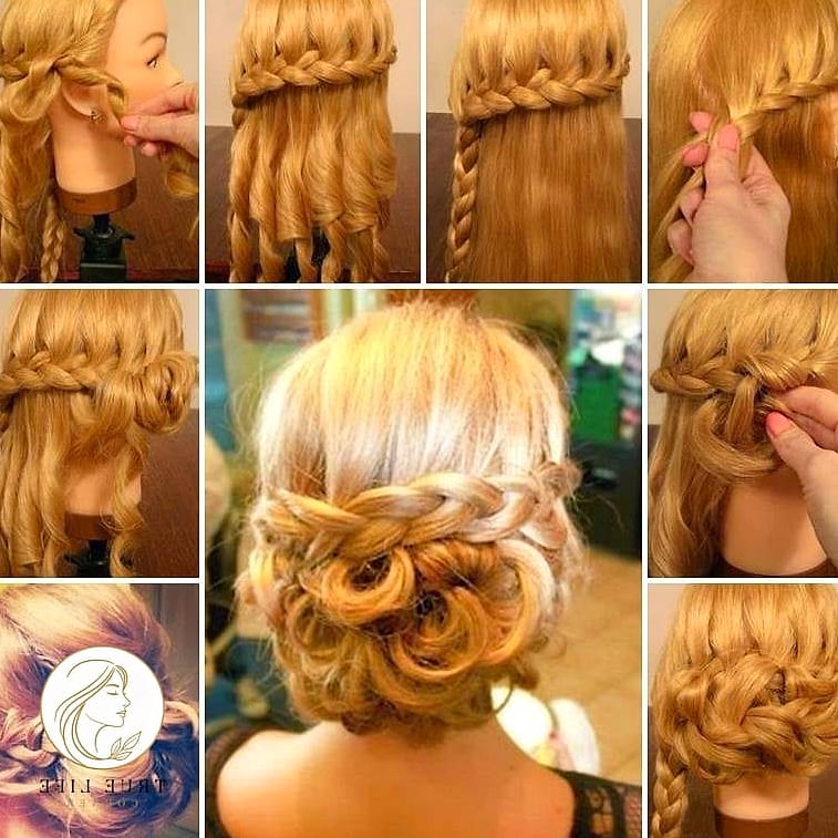 27 Beautiful Braid Hairstyles That Are Actually Easy to DIY 19 Braided Low Bun