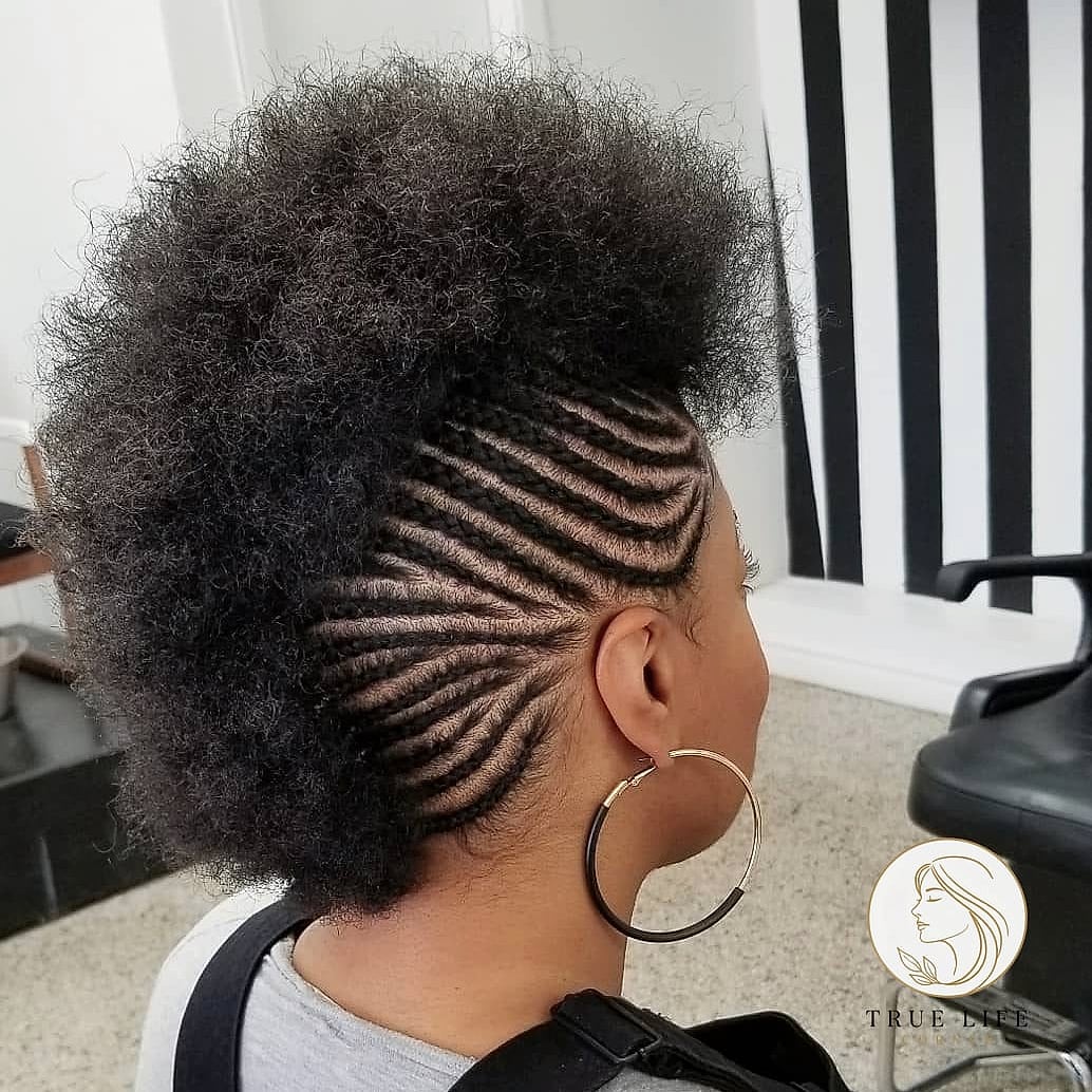 27 Beautiful Braid Hairstyles That Are Actually Easy to DIY 21 Braided Mohawk
