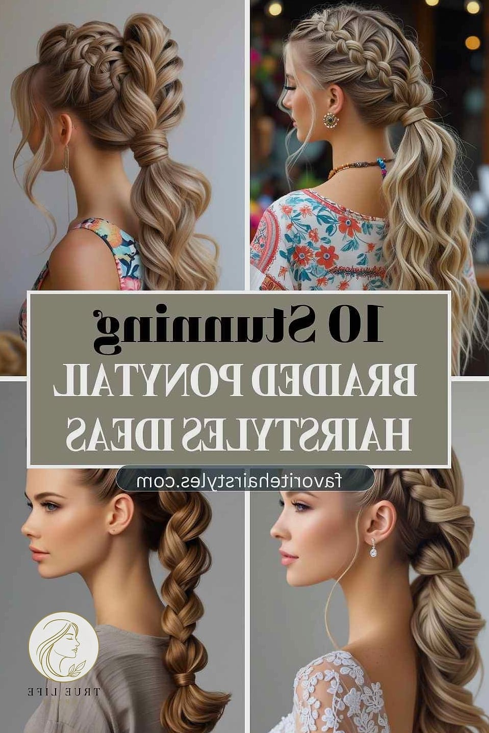16 Party Hairstyles For Long Hair to Show Your Stylist ASAP 11 Braided Ponytail