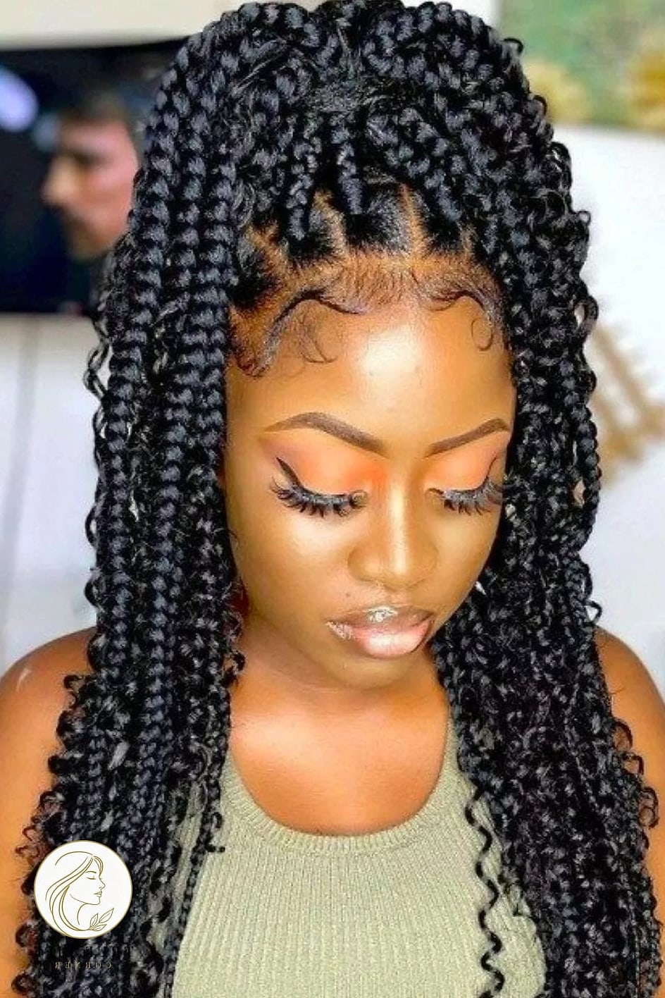 10 Braid Hairstyles For Black Women Ideas You Need to Try Right Now 2 Classic Box Braids