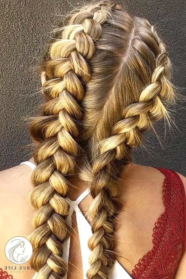 Classic Dutch Braid Crown