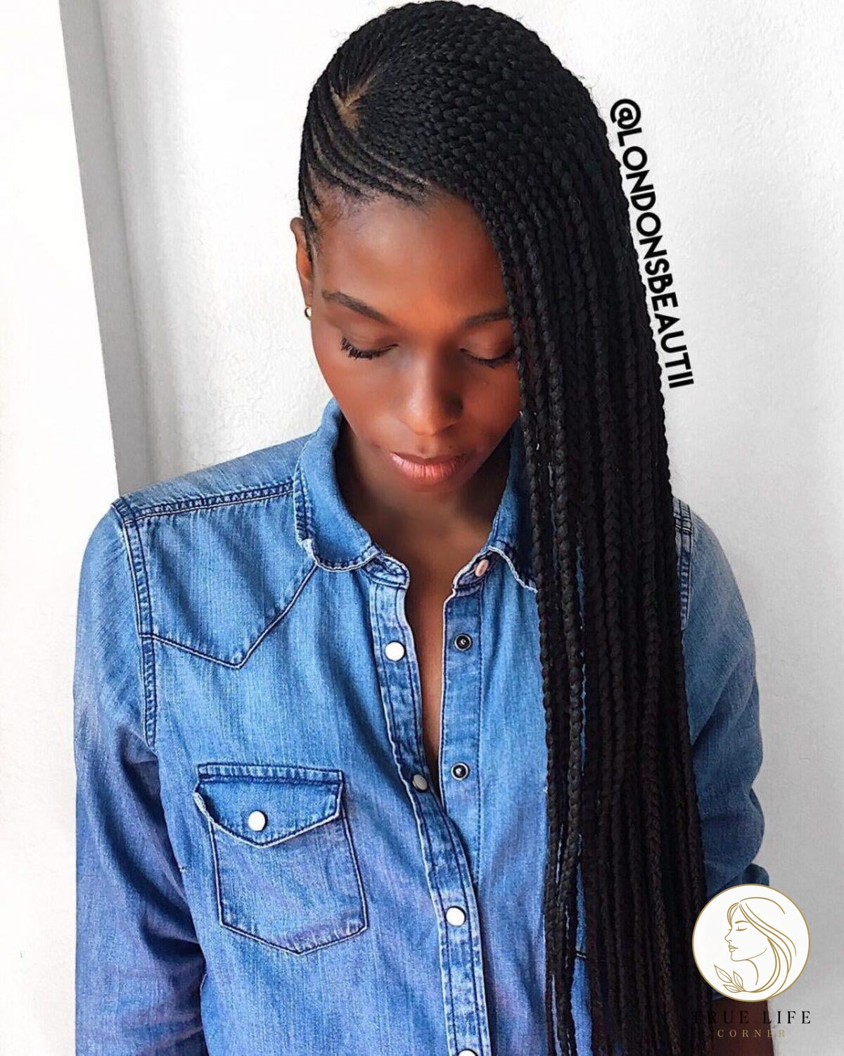 27 Side Braid Hairstyles Everyone Is Pinning Right Now 7 Cool Lemonade Braids to the Side
