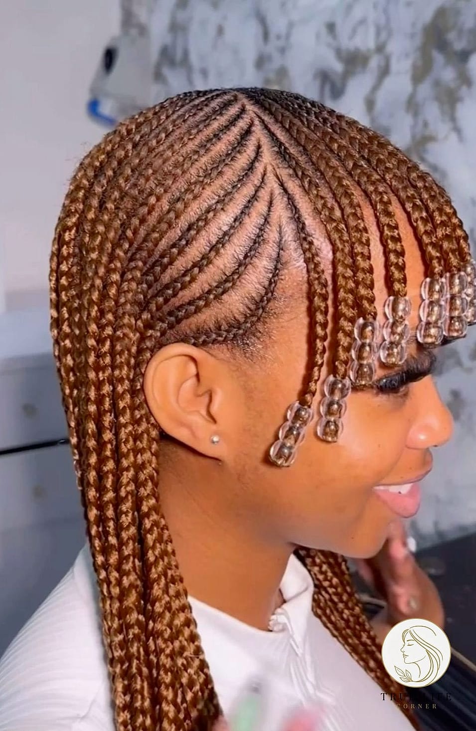 Cornrows With a Fringe
