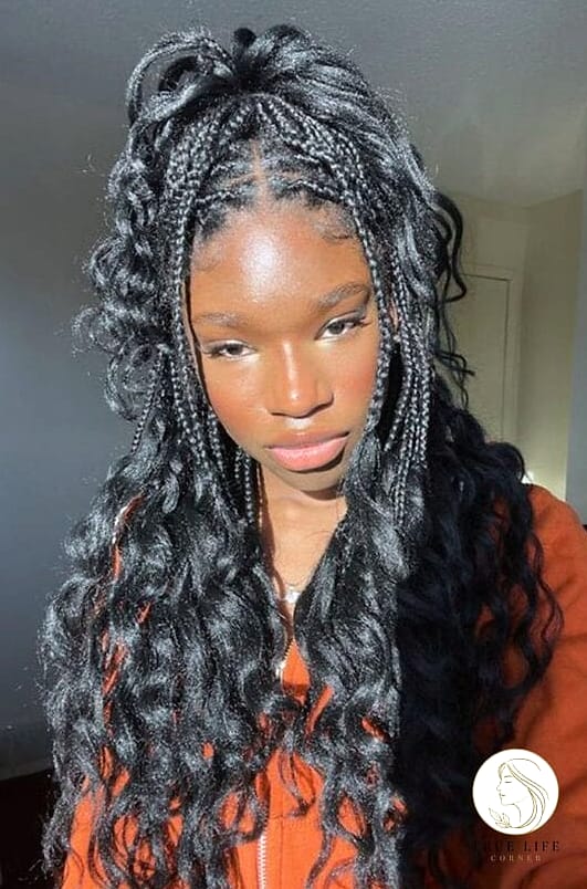 17 Gorgeous French Braid Hairstyles for Every Hair Type 14 Curly Hair French Braid