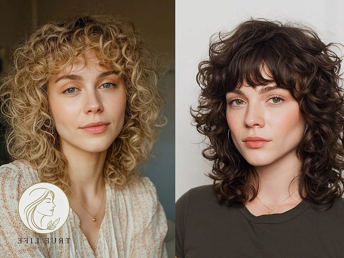7 Easy Curly Hairstyles That Are Both Cute and Low Maintenance 2 The Curly Shag