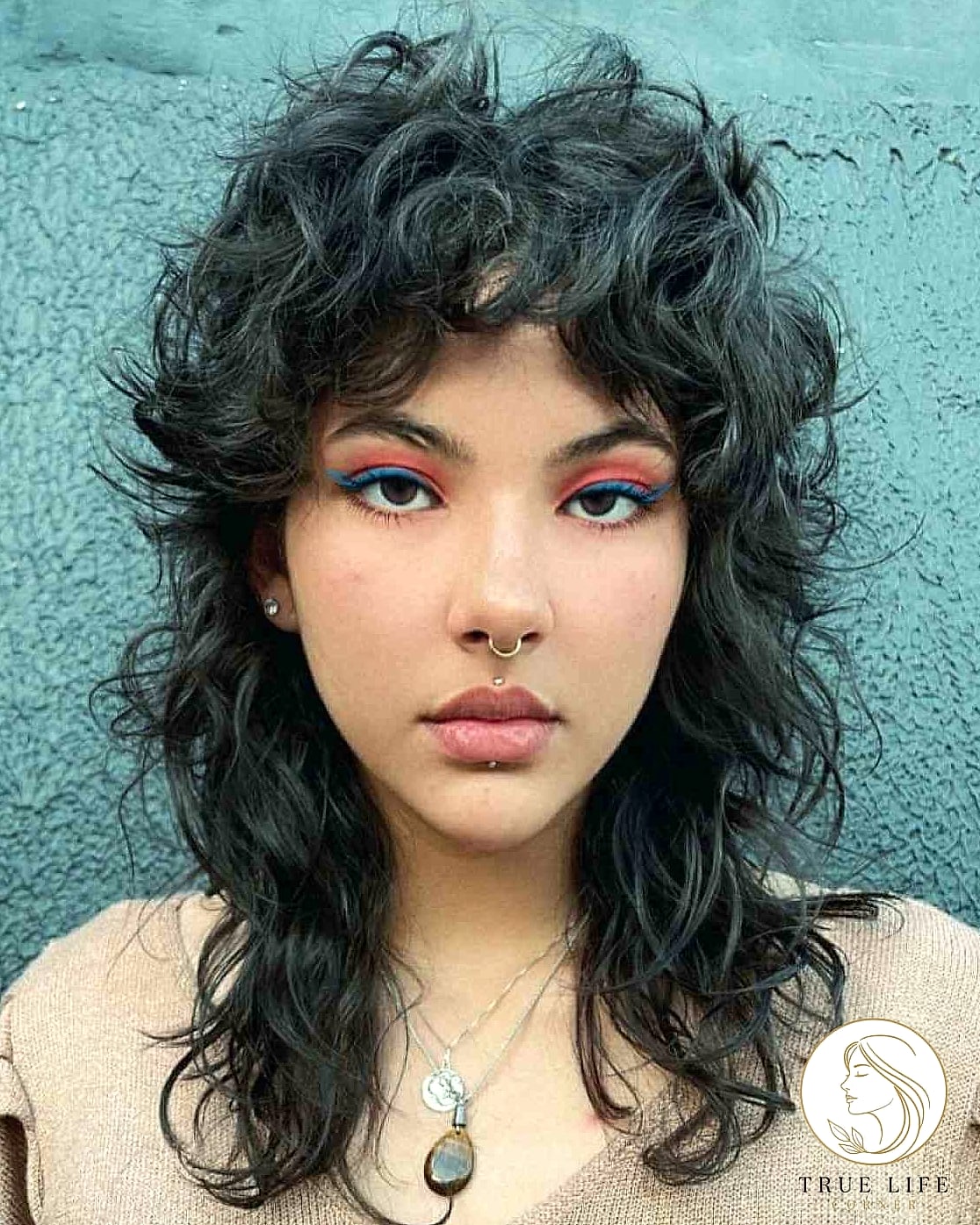 The Curly Wolf Cut