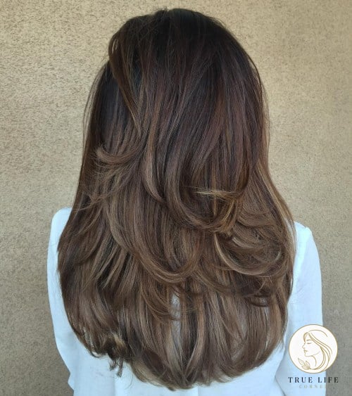 18 Hair Cut For Long Hair With Layers V Cut You'll Want to Re-Create Immediately 10 U-Cut with Swoopy Layers