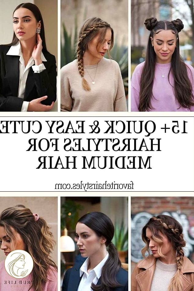 18 Cute Hairstyles For Medium Hair Perfect for Your Next Salon Appointment 8 Deep Side Part With Loose Curls