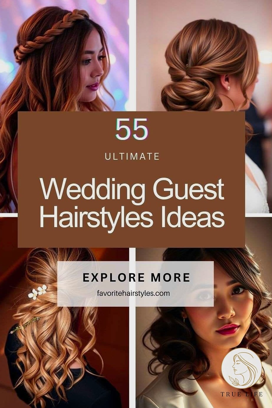 23 Wedding Guest Hairstyles For Long Hair to Transform Your Look Instantly 16 Deep Side Part Waves