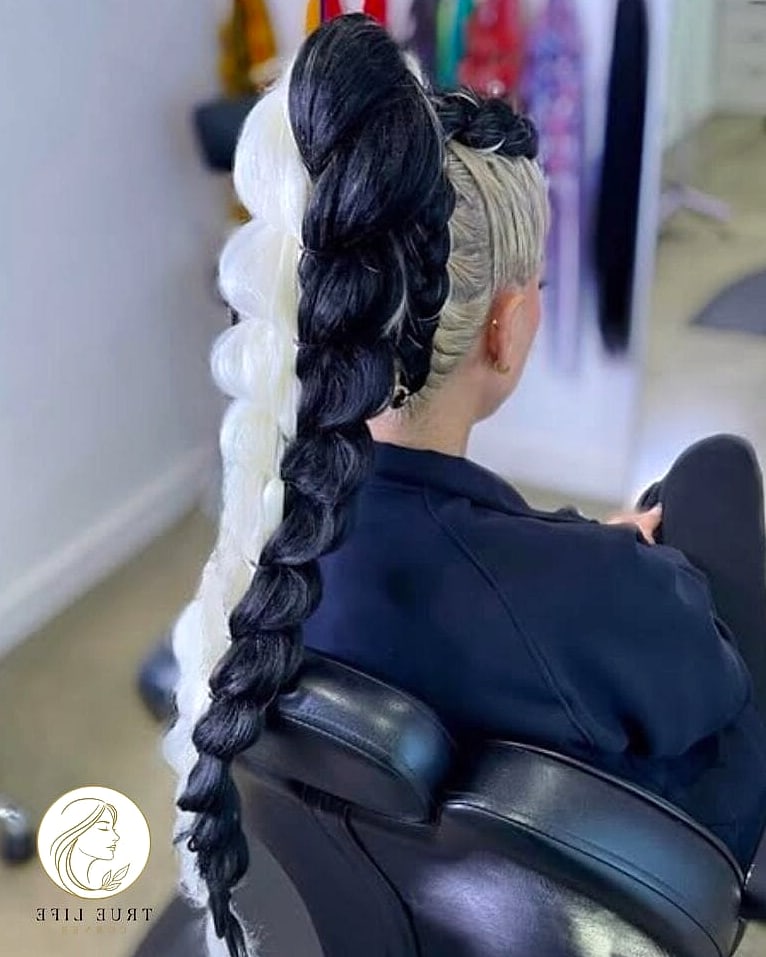 16 Dragon Braid Hairstyles for the Ultimate Glow Up 8 Dragon Braid Bun Combo