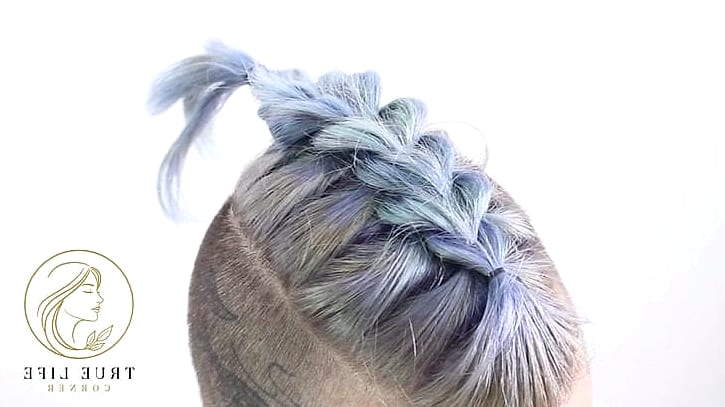 16 Dragon Braid Hairstyles for the Ultimate Glow Up 10 Dragon Braid with Shaved Design