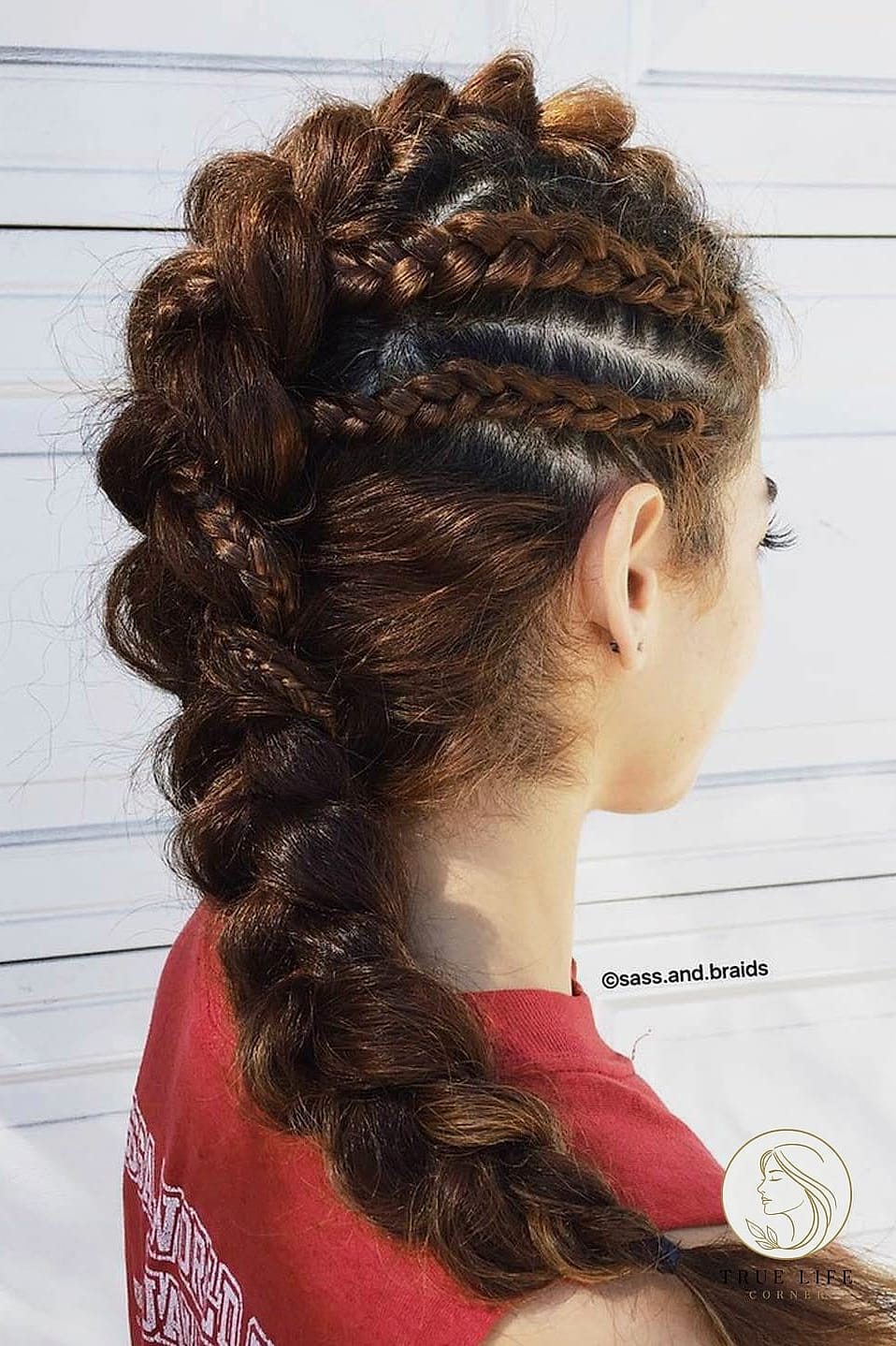 16 Dragon Braid Hairstyles for the Ultimate Glow Up 16 Dragon Braid with Undercut Sides
