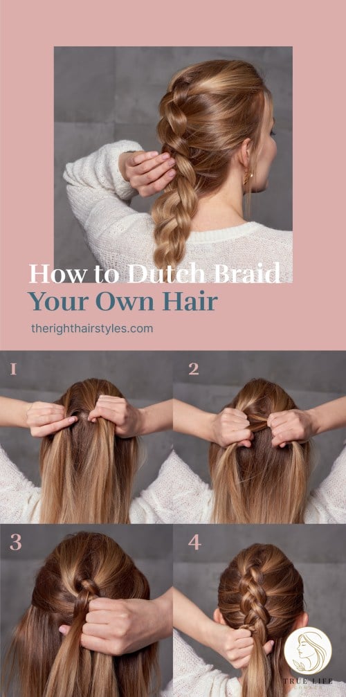 12 Dutch Braid Hairstyles for When You Need a Fresh Change 6 Dutch Braid vs French Braid