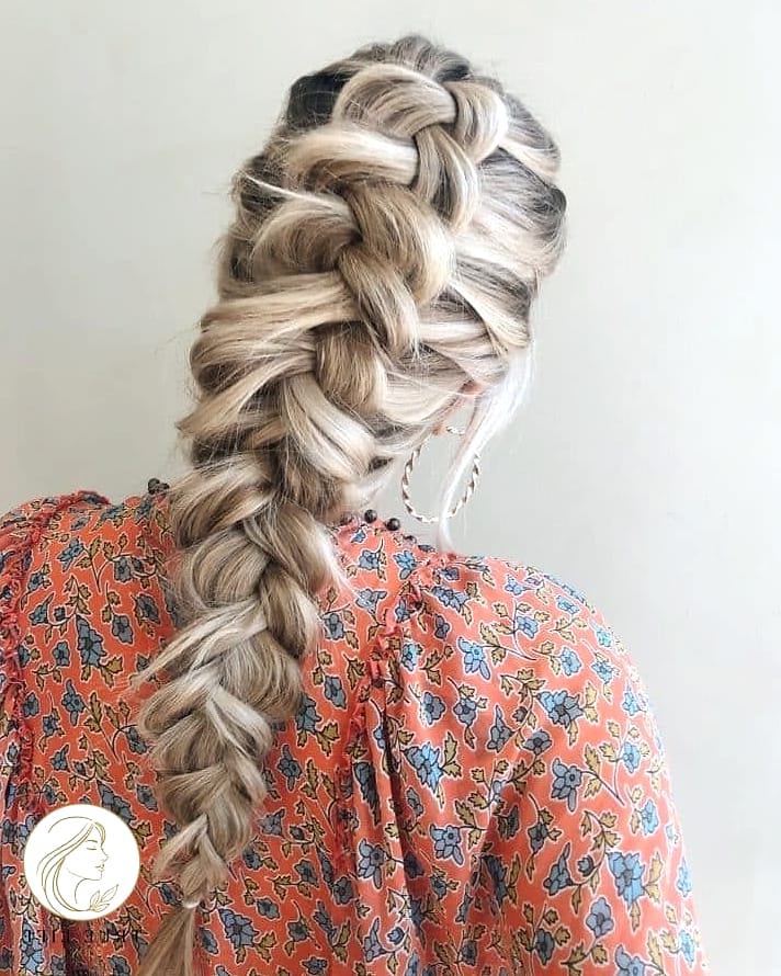 Dutch Braid Crown