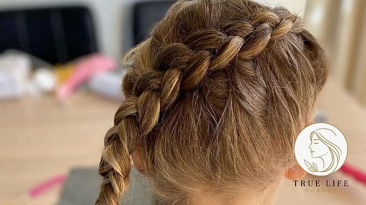 17 Gorgeous French Braid Hairstyles for Every Hair Type 16 Dutch Braid Reverse Twist